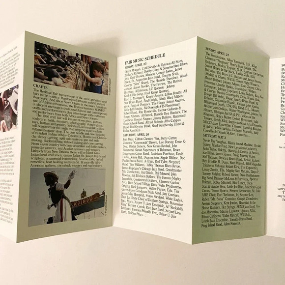 Vintage New Orleans Tour Brochures Holiday Inn Crowne Plaza and Jazz Festival - Picture 15 of 16